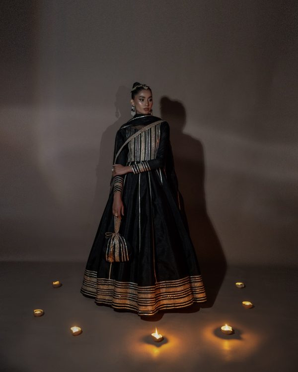 Black Anarkali - Image 2